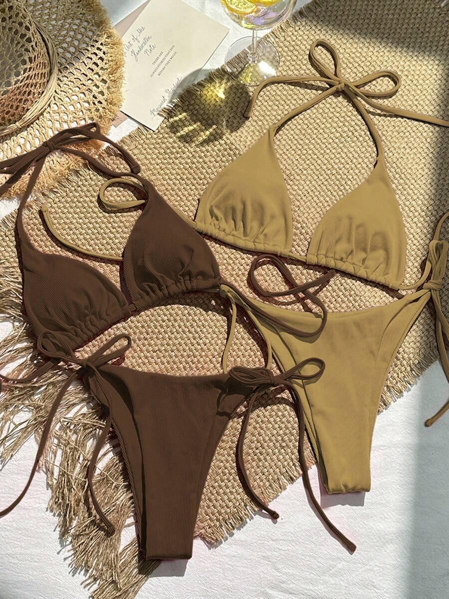 SHEIN DWUCZĘŚCIOWY STRÓJ KĄPIELOWY 2-PACK S06__M