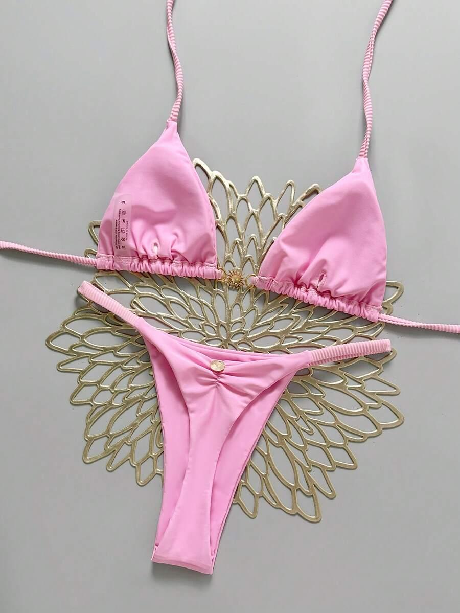 SHEIN DWUCZĘŚCIOWY STRÓJ KĄPIELOWY S09__S