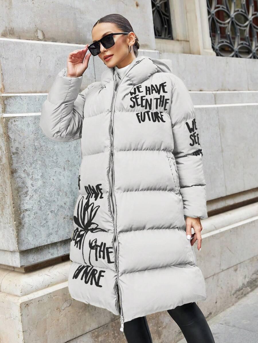 SHEIN BEŻOWA PIKOWANA KUTKA NAPISY W01__52