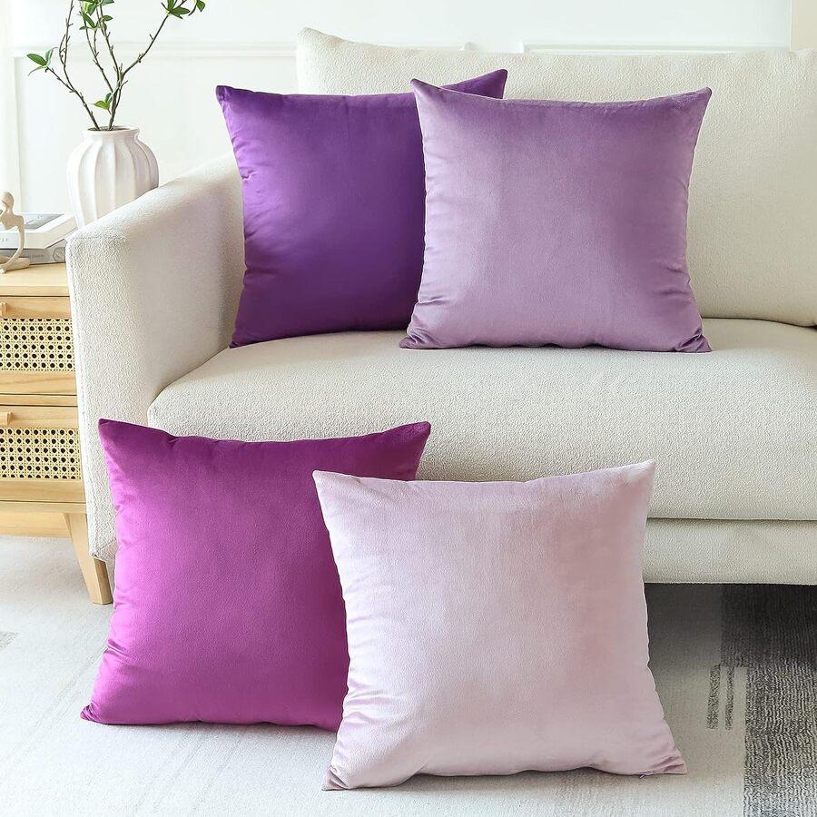 SHEIN POSZEWKA NA PODUSZKĘ 4-PACK S07__60X60
