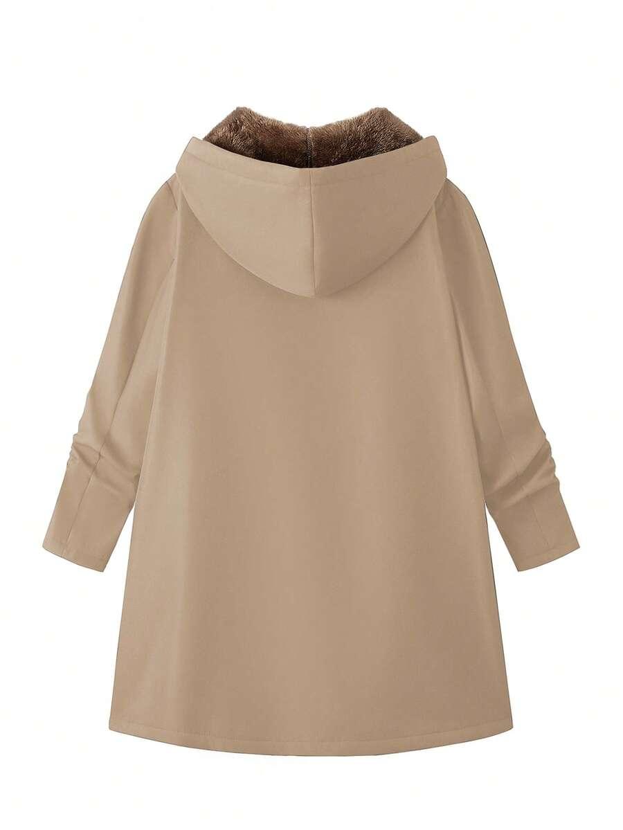 EMERY ROSE BEŻOWA KURTKA ZAMEK W01__50