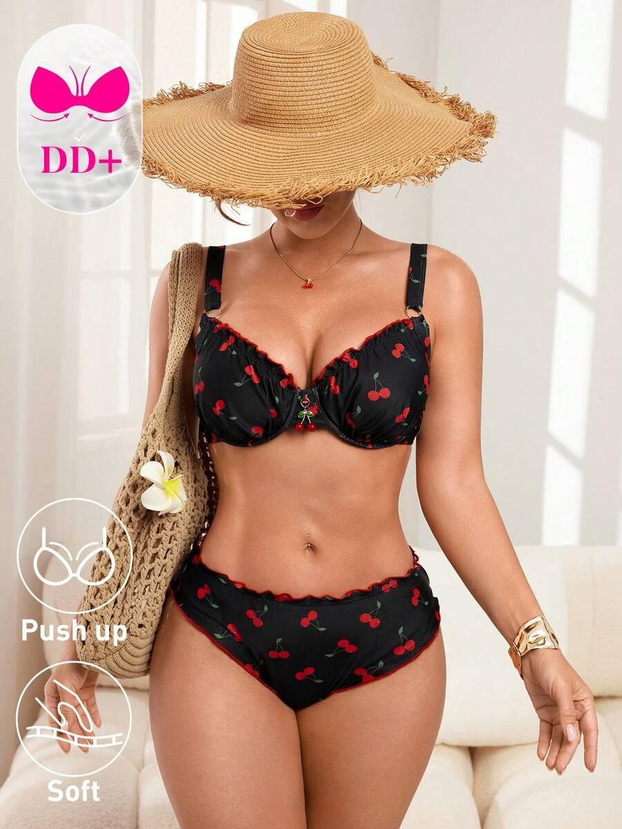 SWIM DD+ DWUCZĘŚCIOWY STRÓJ KĄPIELOWY S09__32DD/XS