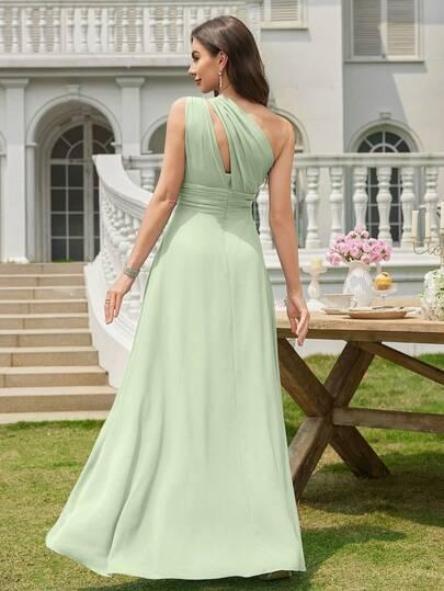 SHEIN ZIELONA MAXI SUKIENKA S06__XXL