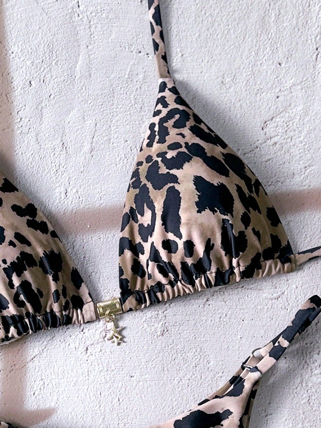 SHEIN DWUCZĘŚCIOWY STRÓJ KĄPIELOWY S09__M