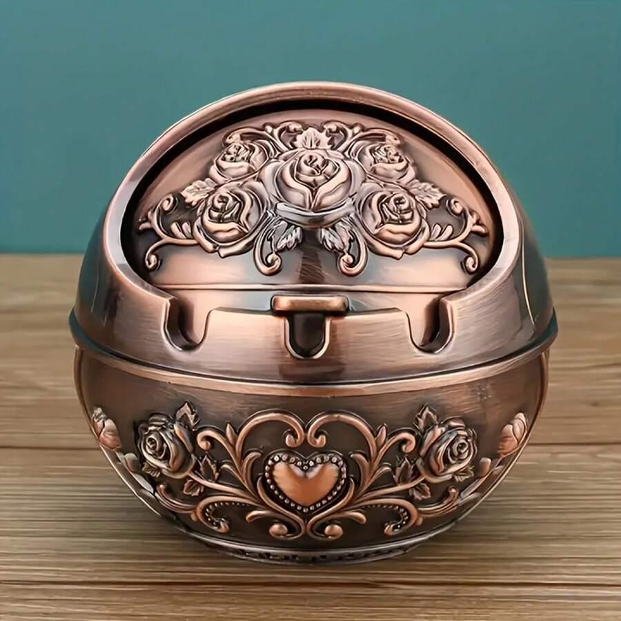 SHEIN POPIELNICZKA W STYLU VINTAGE S07__8X7CM