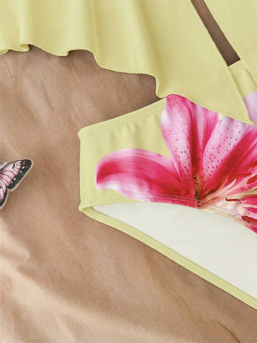 SHEIN DWUCZĘŚCIOWY STRÓJ KĄPIELOWY S09__158/162