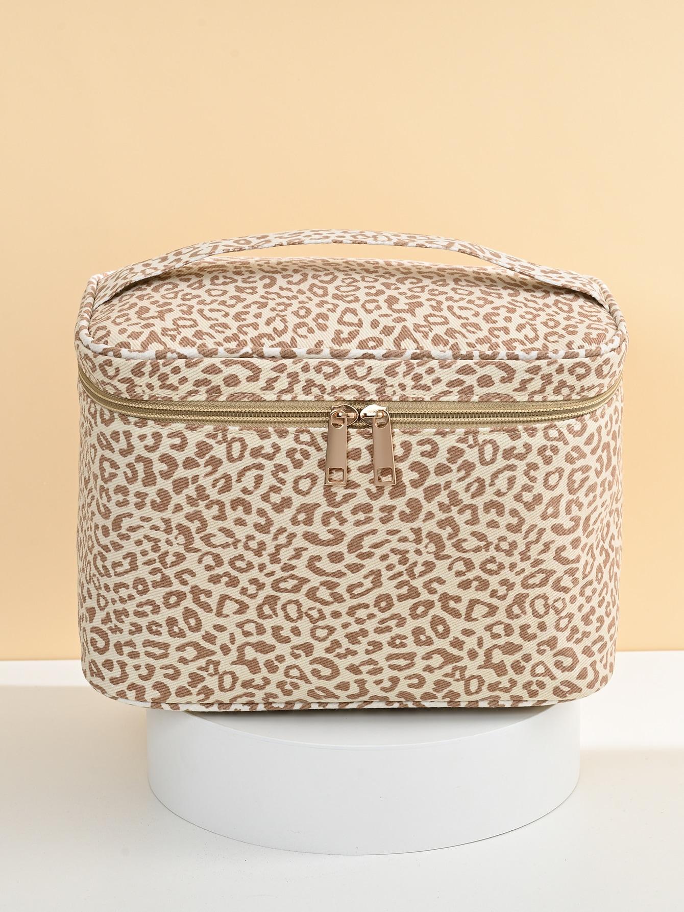 SHEIN KOSMETYCZKA ANIMAL PRINT S07__23X16X15CM