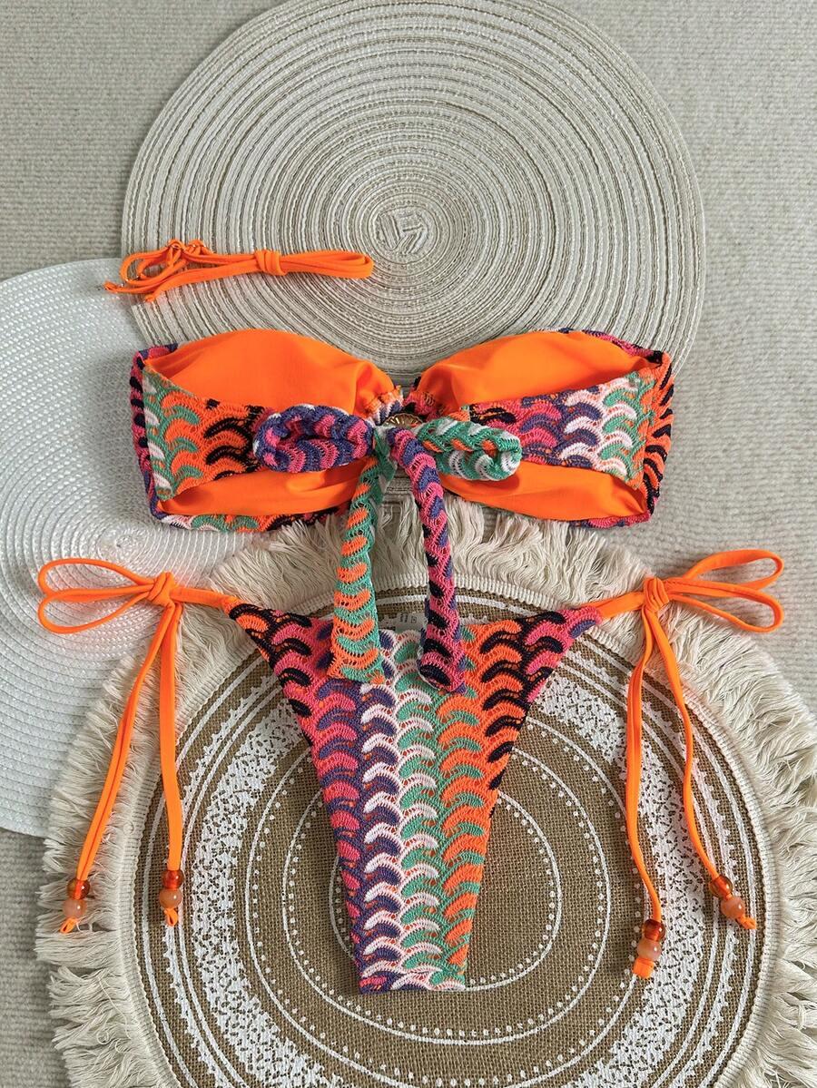SHEIN DWUCZĘŚCIOWY STRÓJ KĄPIELOWY S09__S