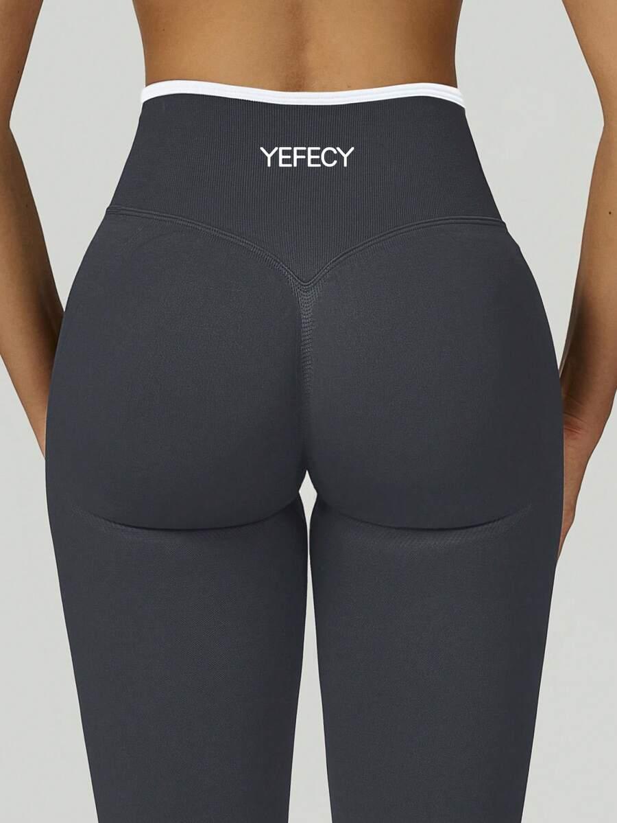 YEFECY SZARE LEGGINSY SPORTOWE S06__M