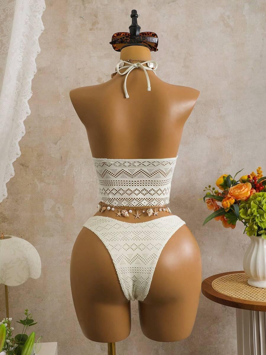 SHEIN DWUCZĘŚCIOWY STRÓJ KĄPIELOWY S09__S