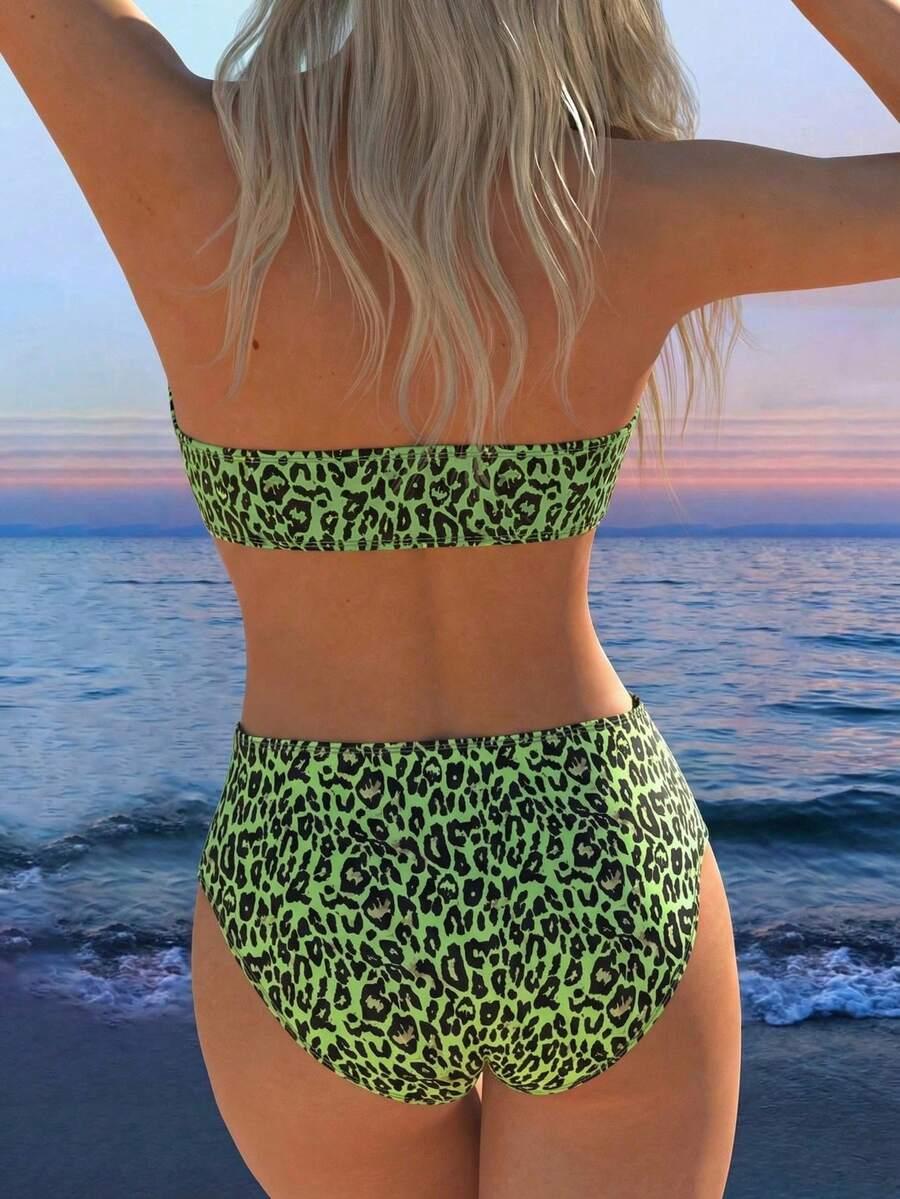 SHEIN DWUCZĘŚCIOWY STRÓJ KĄPIELOWY S09__XL