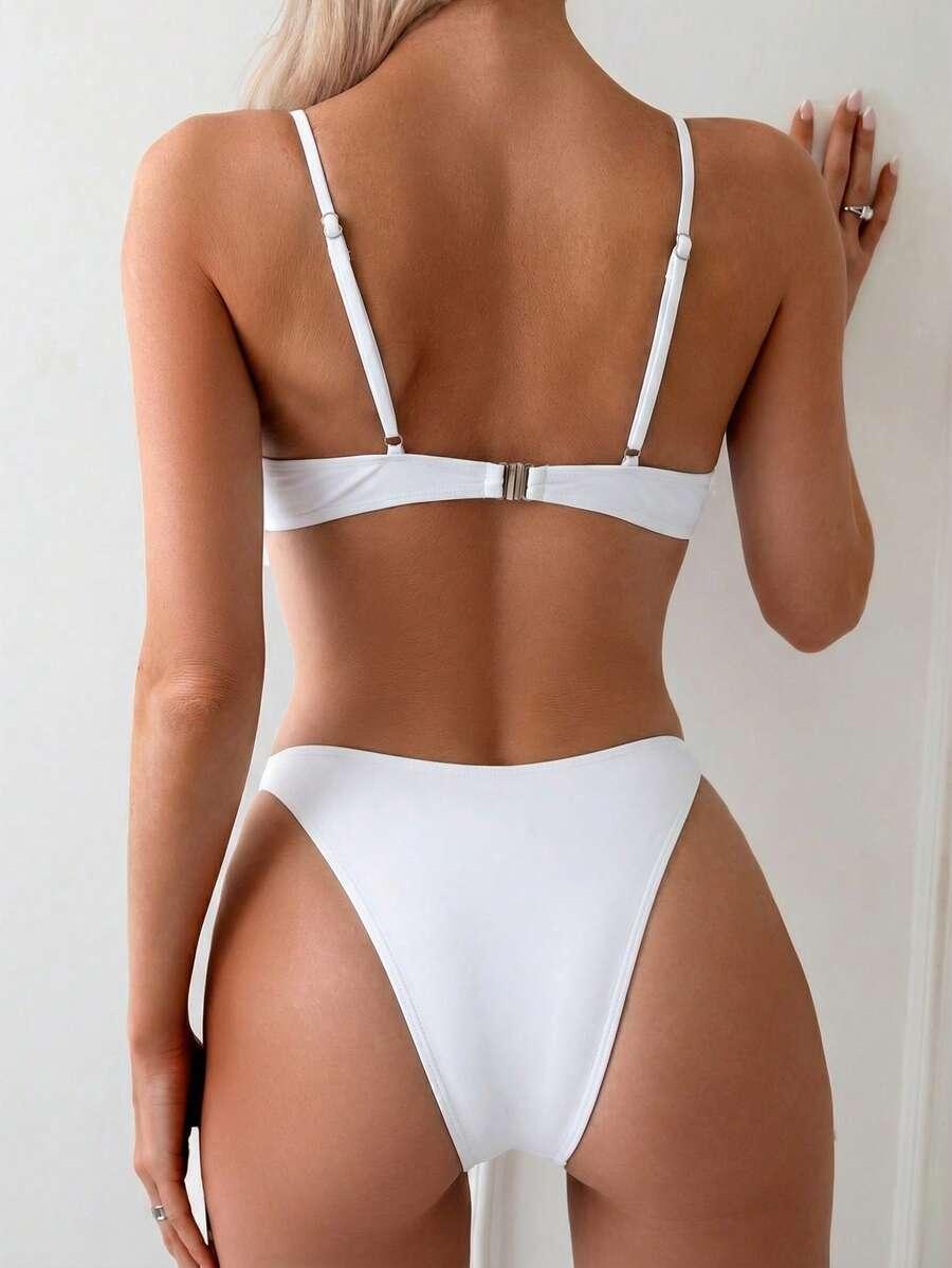 SHEIN DWUCZĘŚCIOWY STRÓJ KĄPIELOWY S09__XL