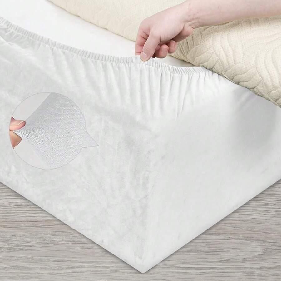 DUJUIKE BIAŁY POKROWIEC NA ŁÓŻKO S07__200X210CM