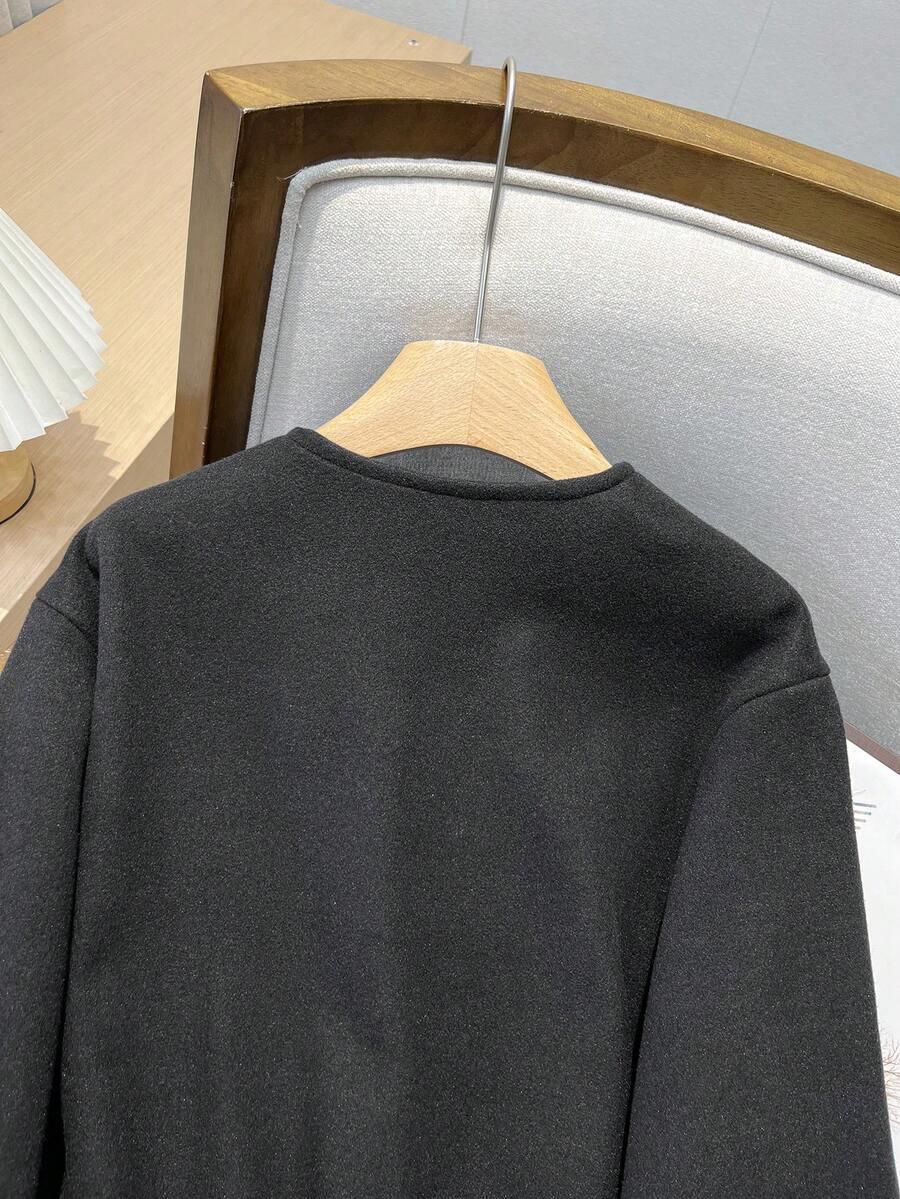 SHEIN CZARNA KURTKA BOMBER S06__M
