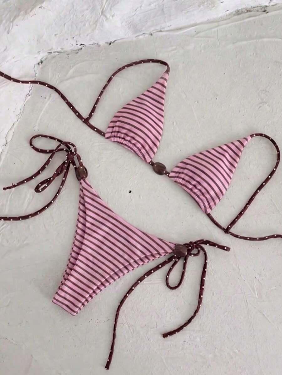 SHEIN DWUCZĘŚCIOWY STRÓJ KĄPIELOWY S09__S