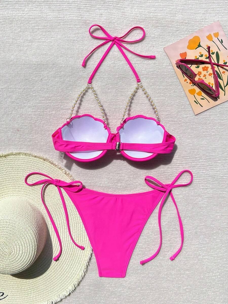 SWIM SXY RÓŻOWY DWUCZĘŚCIOWY STRÓJ KĄPIELOWY S06__XL