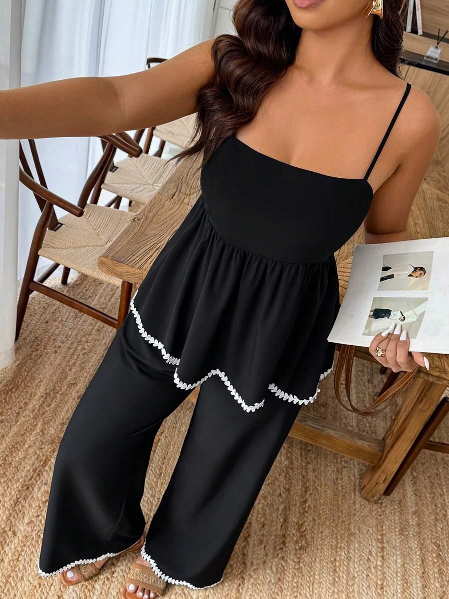 WEEKLONG CZARNE SPODNIE CASUAL S09__XXL