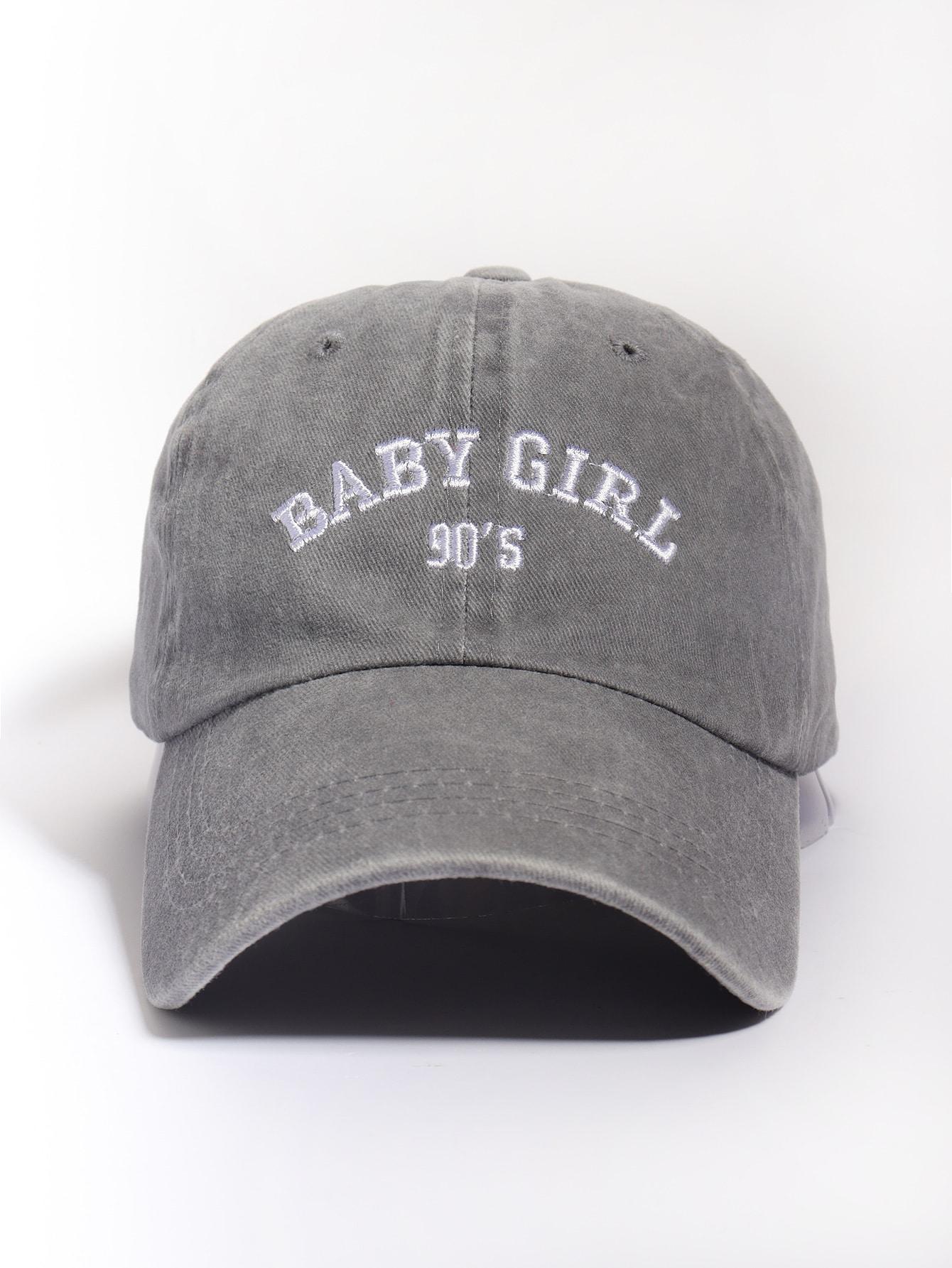 SHEIN CZAPKA Z DASZKIEM NAPIS S07