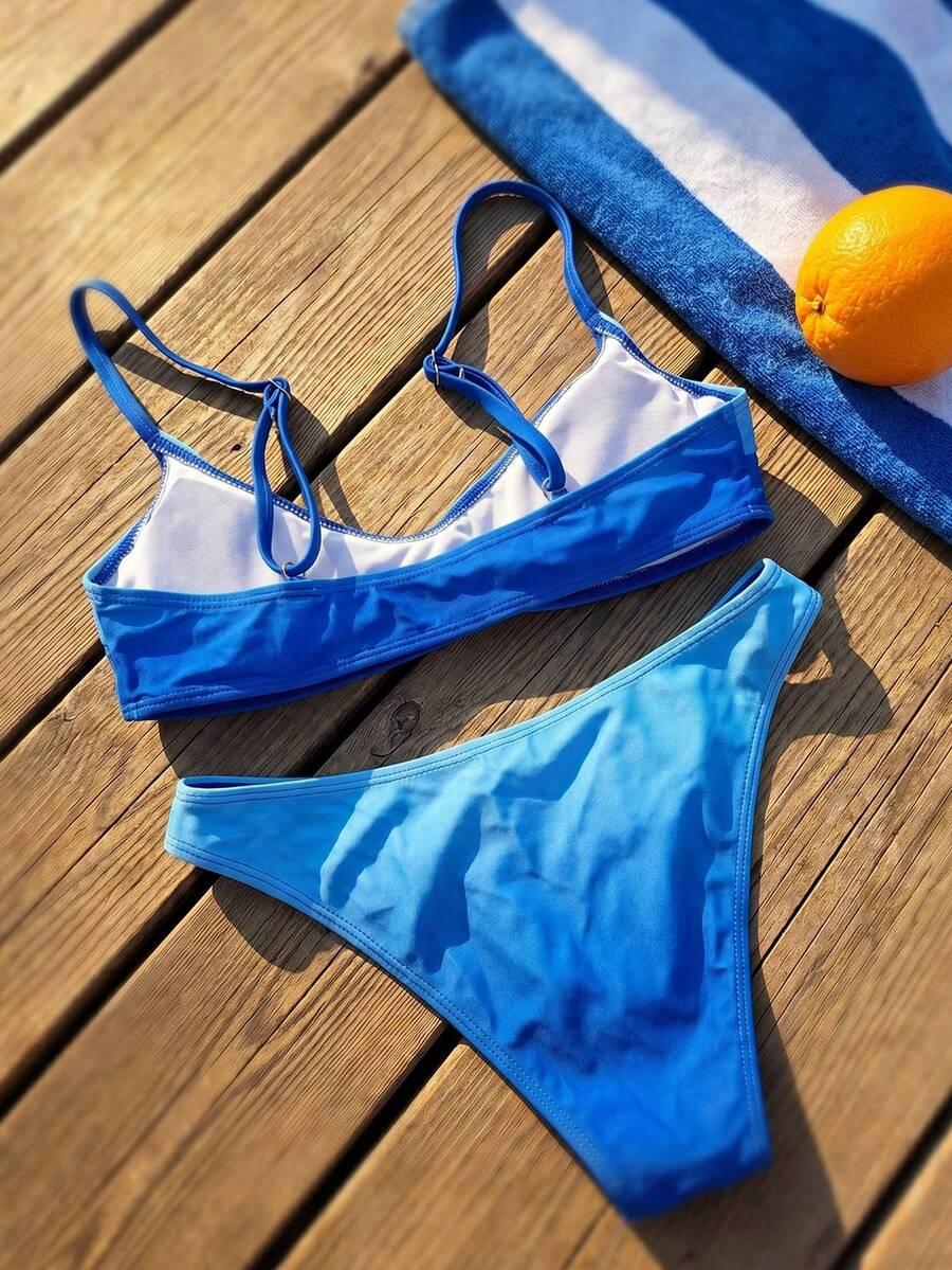 SWIM MOD NIEBIESKI DWUCZĘŚCIOWY STRÓJ KĄPIELOWY S09__M
