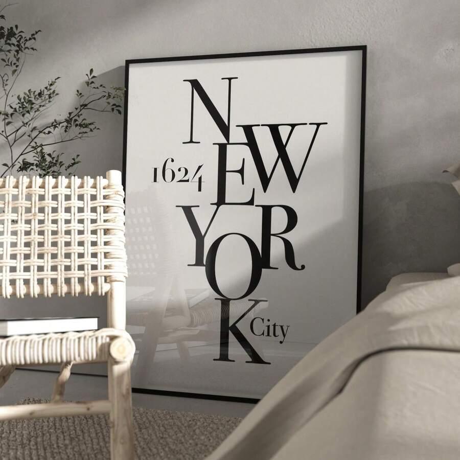 SHEIN PLAKAT NADRUK KONTRAST 3-PACK S07__40X60