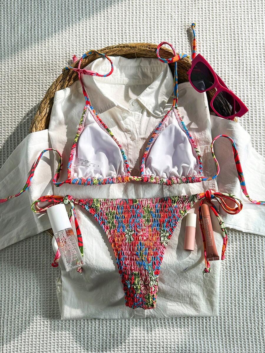 SHEIN DWUCZĘŚCIOWY STRÓJ KĄPIELOWY S09__S