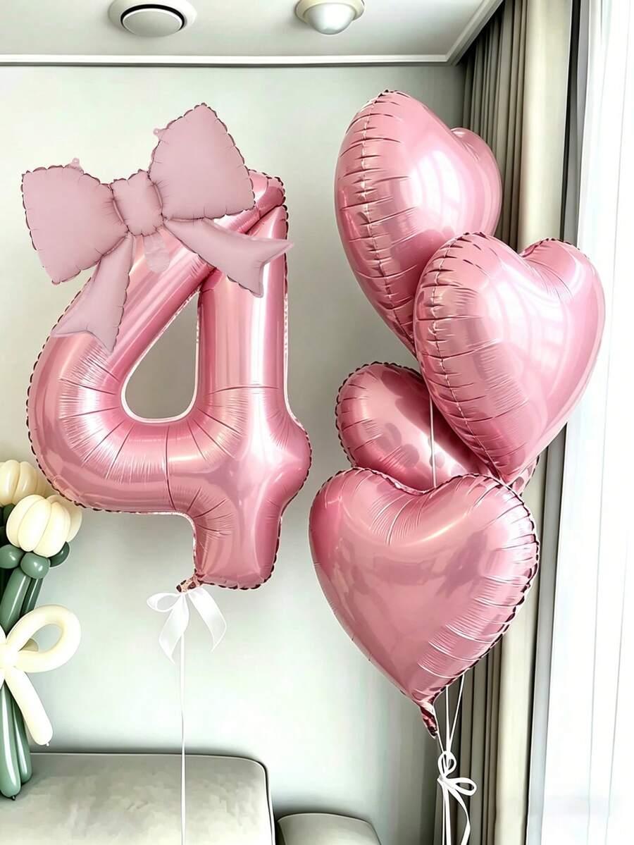 SHEIN ZESTAW BALONÓW Z CYFRĄ 7 S07__81CM