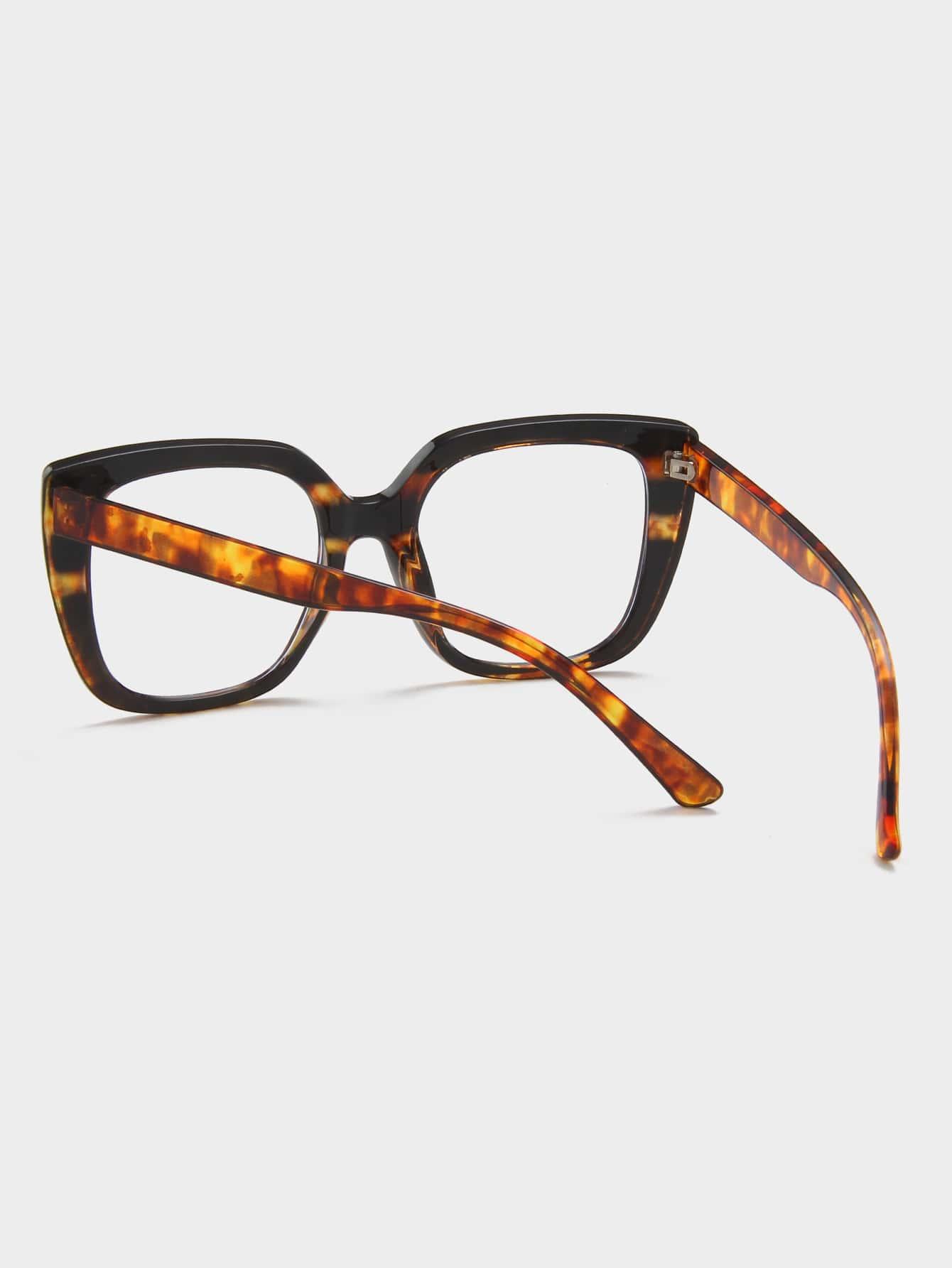 SHEIN OKULARY KWADRATOWE ZERÓWKI S07