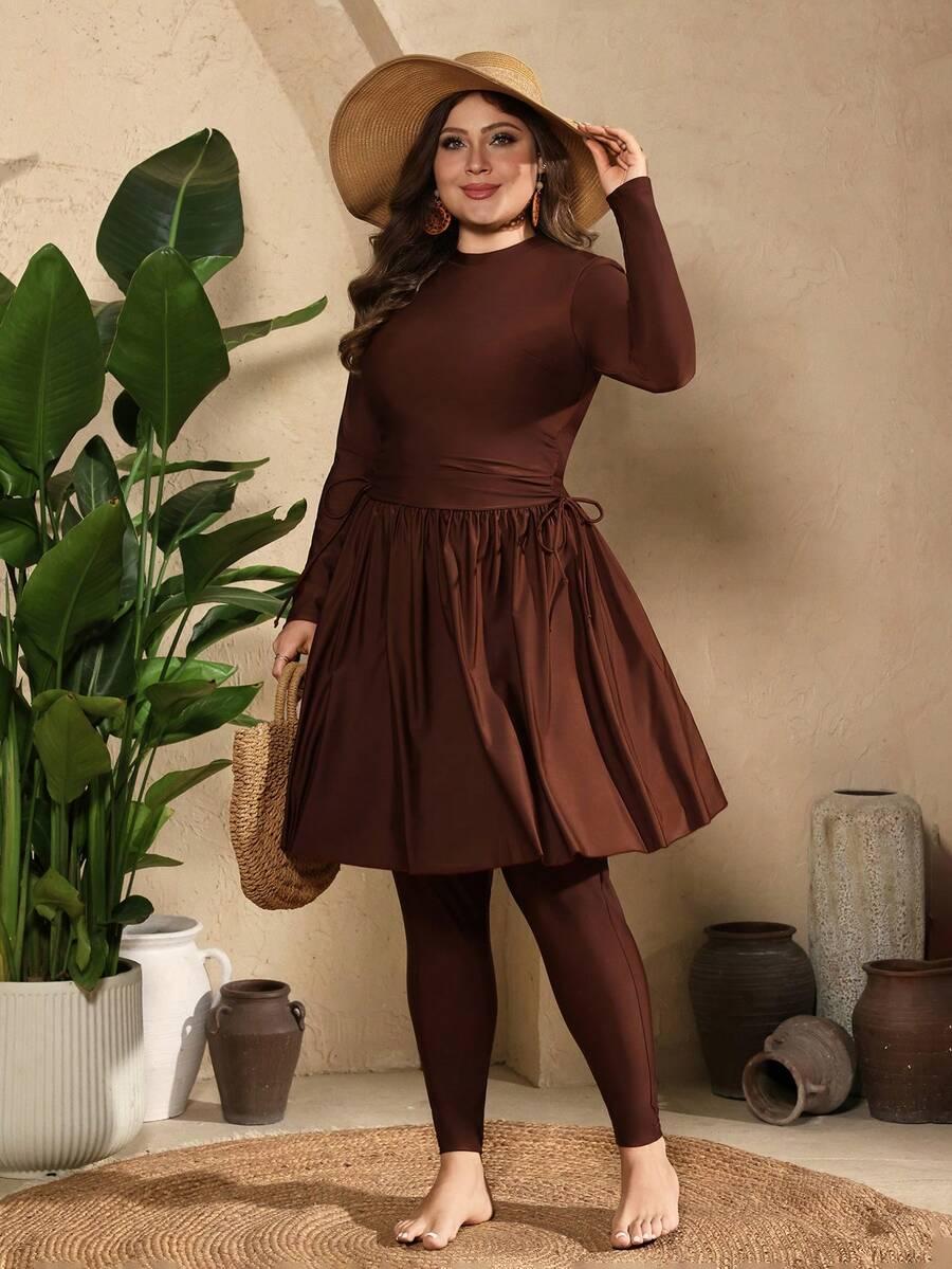 SHEIN DWUCZĘŚCIOWY STRÓJ KĄPIELOWY S09__XXL
