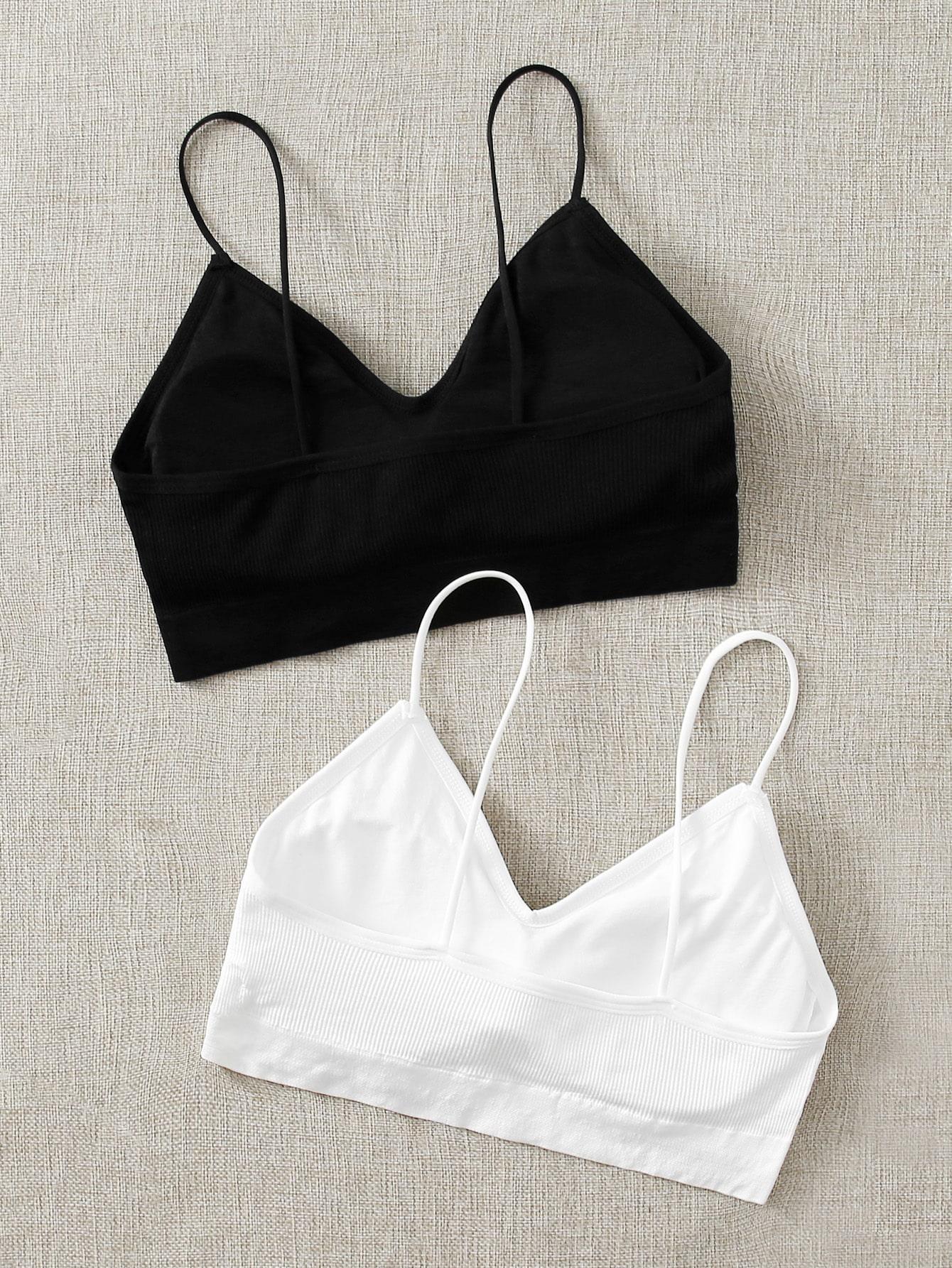 SHEIN BIUSTONOSZ RAMIĄCZKA 2-PACK S06__M