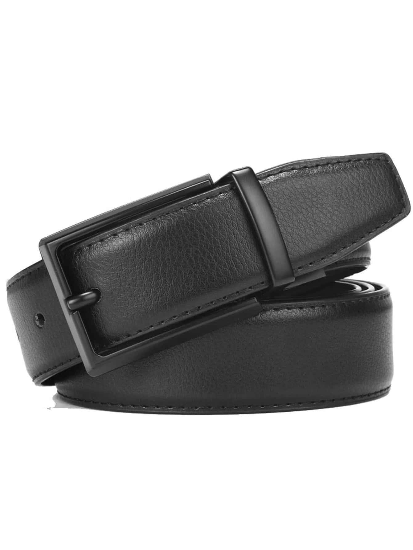 SHEIN CZARNY PASEK KLAMRA S07__110