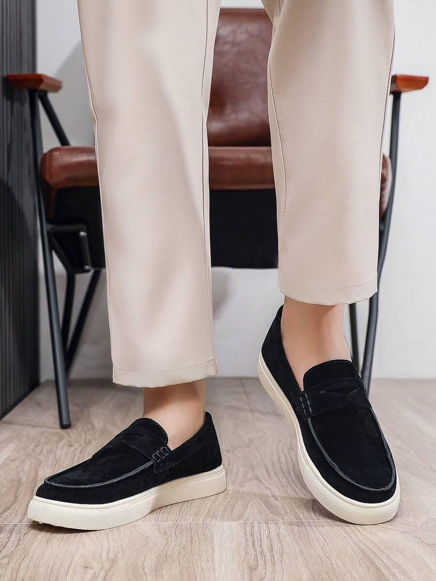 SHEIN CZARNE MOKASYNY CASUAL S06__42