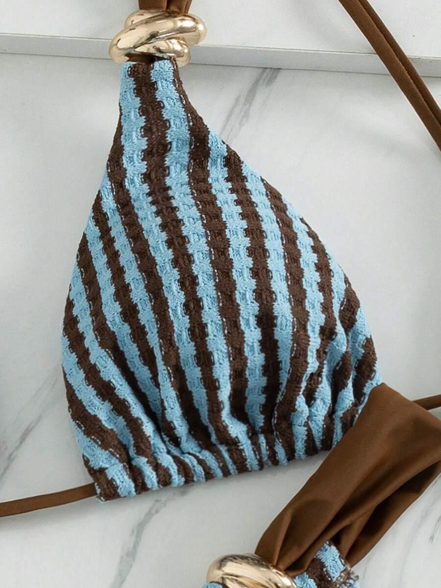 SHEIN DWUCZĘŚCIOWY STRÓJ KĄPIELOWY S09__XS