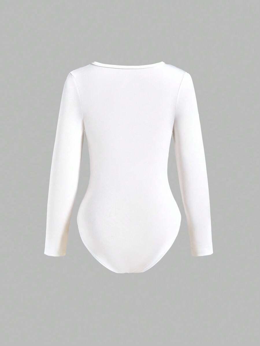 SHEIN BODY Z DŁUGIM RĘKAWEM 2-PACK S06__98/104