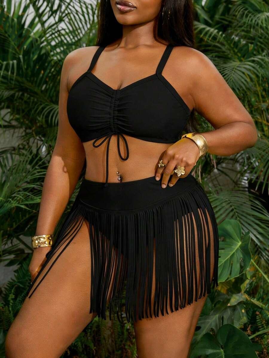 SHEIN DWUCZĘŚCIOWY STRÓJ KĄPIELOWY S09__48