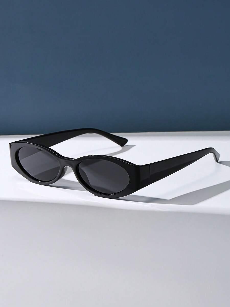 SHEIN CZARNE OKULARY PRZECIWSŁONECZNE S07