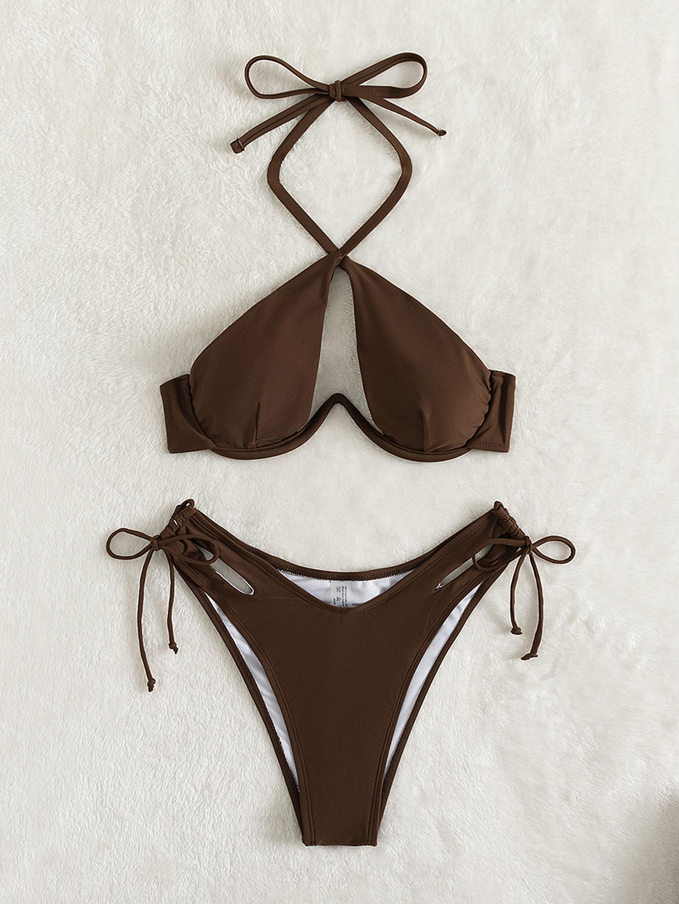 SHEIN DWUCZĘŚCIOWY STRÓJ KĄPIELOWY S09__S