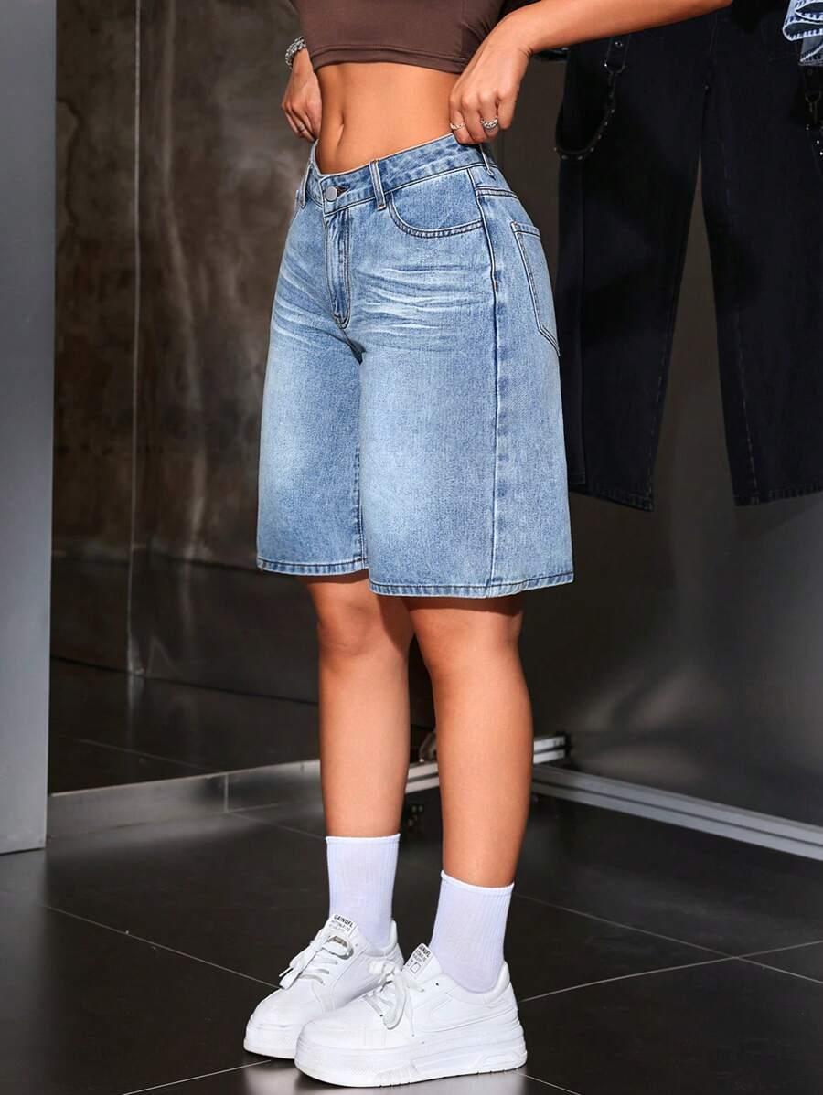 EURMUSE NIEBIESKIE SPODENKI JEANS PK01__W27/S