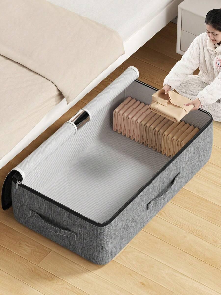 SHEIN SZARY ORGANIZER DO PRZECHOWYWANIA S07__50X40X15CM