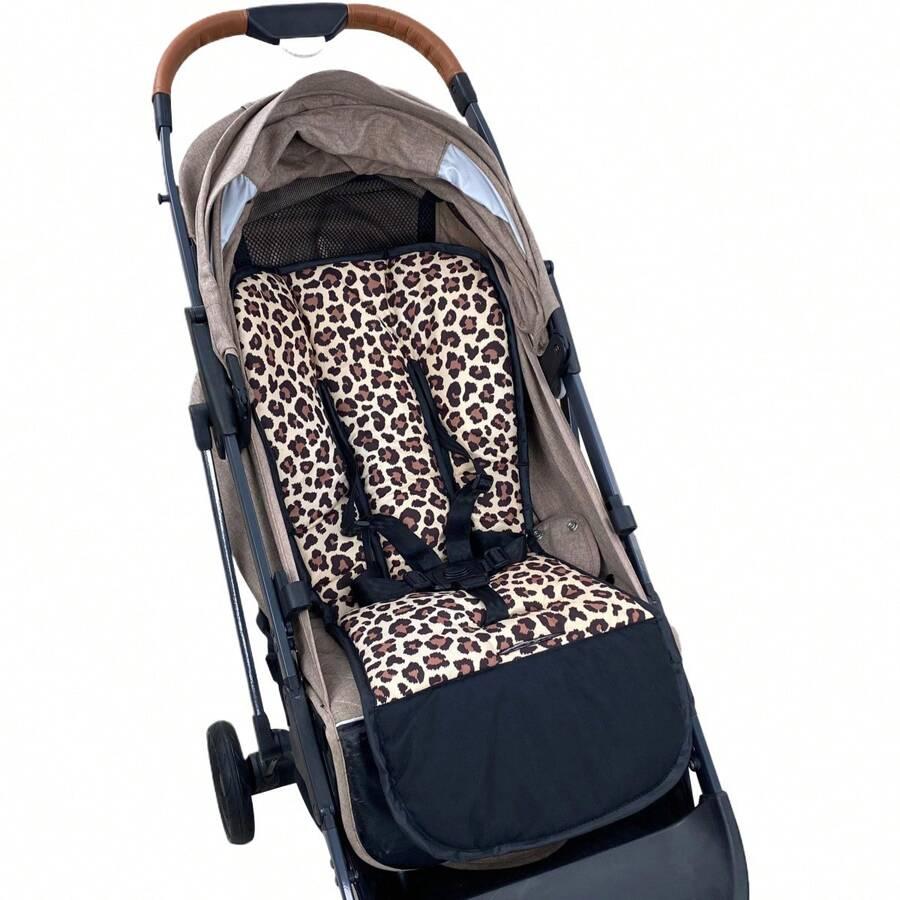 SHEIN SIEDZISKO DO WÓZKA ANIMAL PRINT S07__40X78 CM