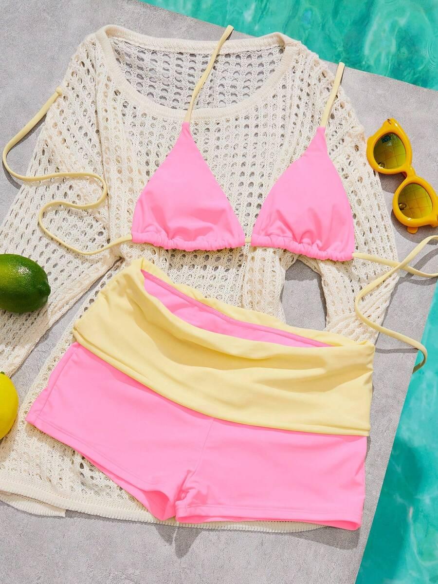 SHEIN DÓŁ OD BIKINI S09__S