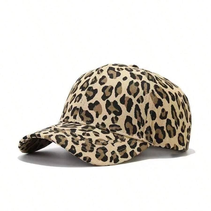 SHEIN CZAPKA Z DASZKIEM ANIMAL PRINT S07__OS