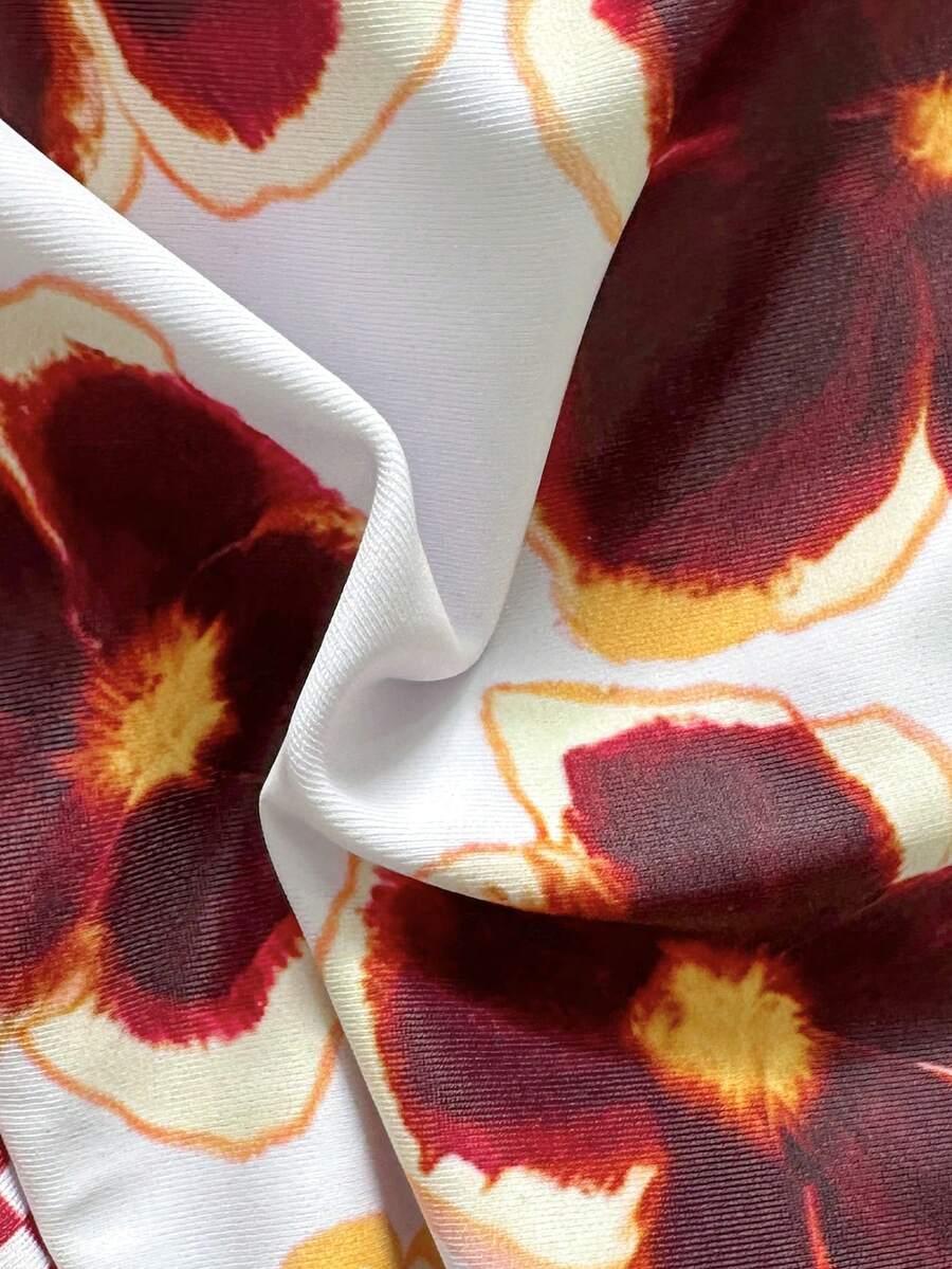 SHEIN DWUCZĘŚCIOWY STRÓJ KĄPIELOWY S09__XS