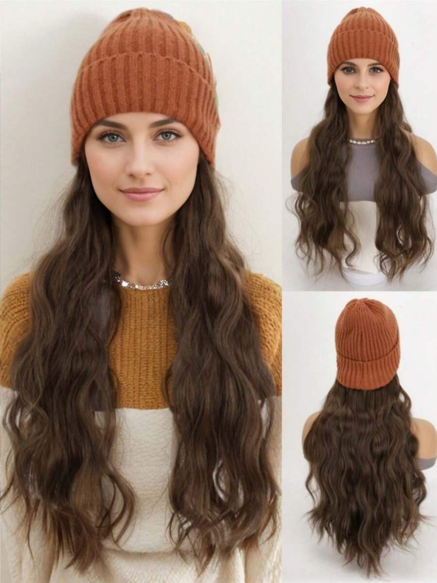 SHEIN PERUKA Z CZAPKĄ S07
