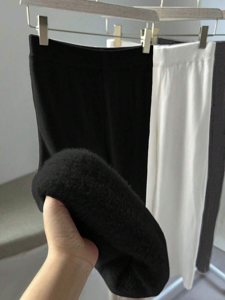 SHEIN CZARNE SPODNIE CASUAL S06__S