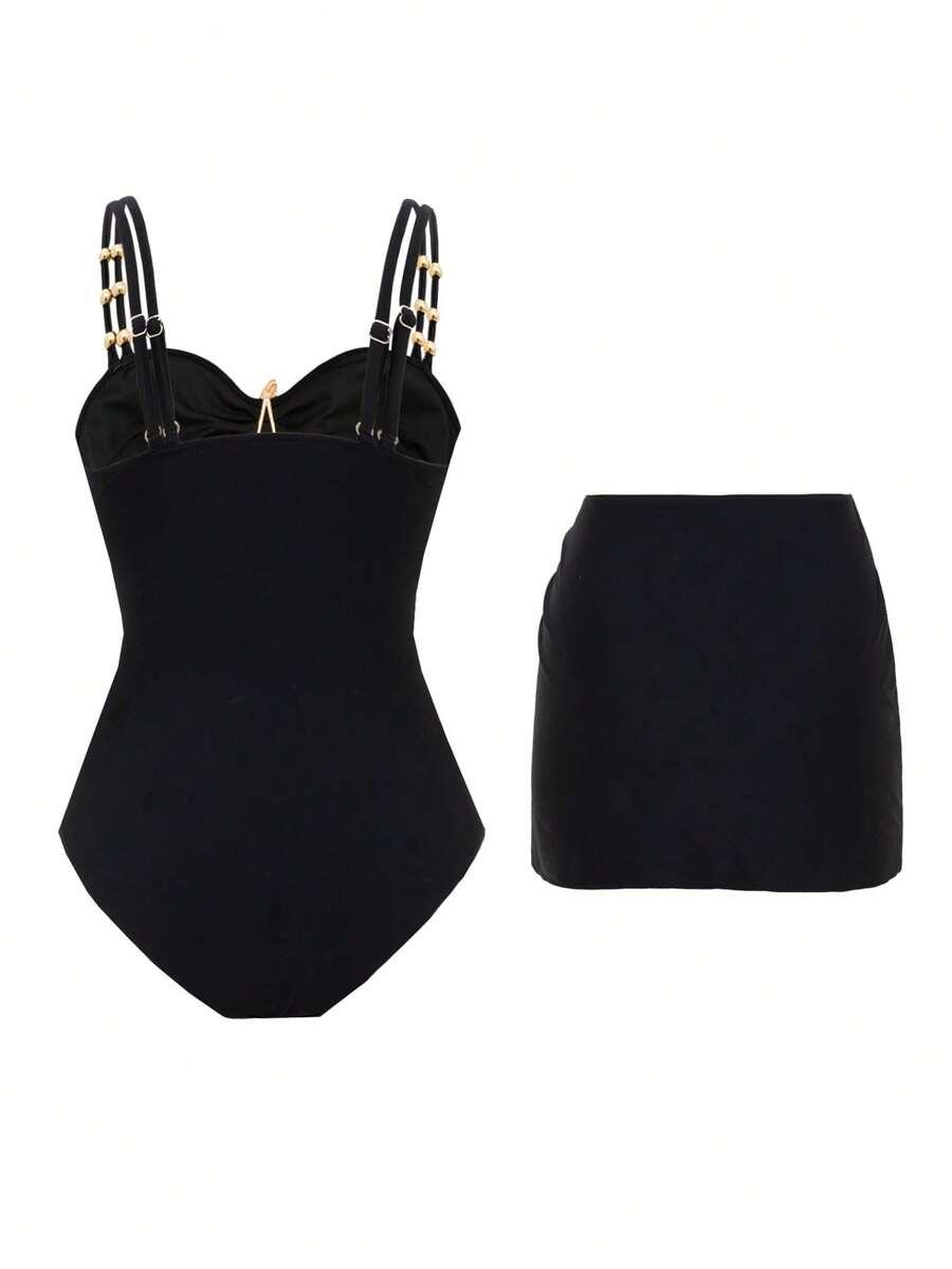 SHEIN SPÓDNICA OD STROJU KĄPIELOWEGO S09__XL