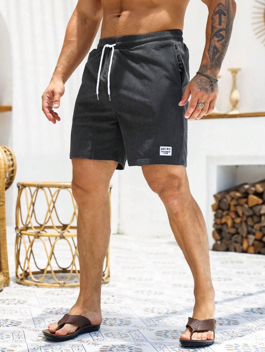 MANFINITY SZARE SPODENKI KIESZENIE S09__XXL