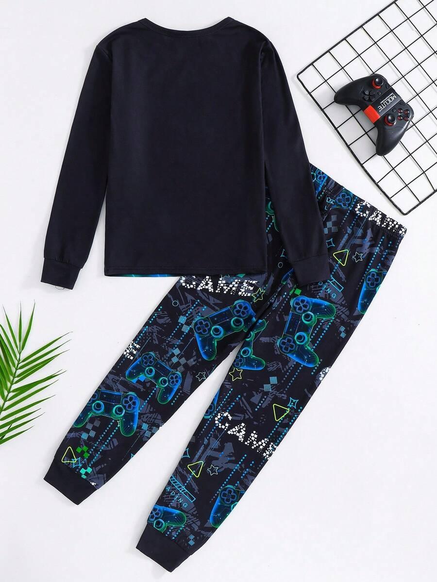 SHEIN BLUZKA SPODNIE KOMPLET PIŻAMY S06__146-152