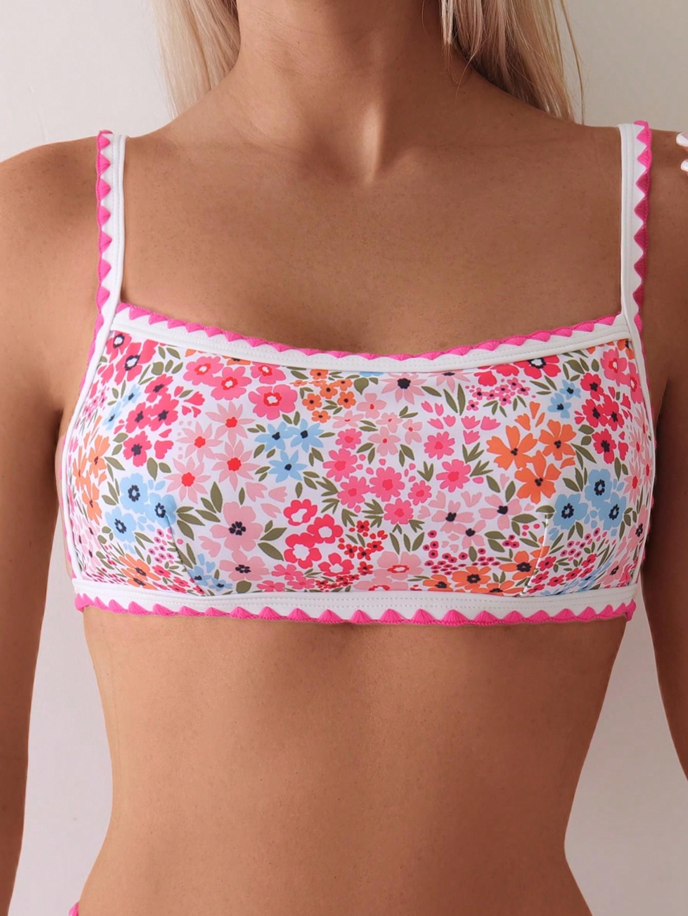 SHEIN DWUCZĘŚCIOWY STRÓJ KĄPIELOWY S09__M