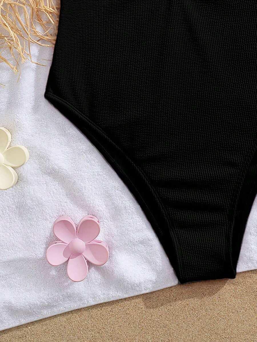 SHEIN JEDNOCZĘŚCIOWY STRÓJ KĄPIELOWY S09__M
