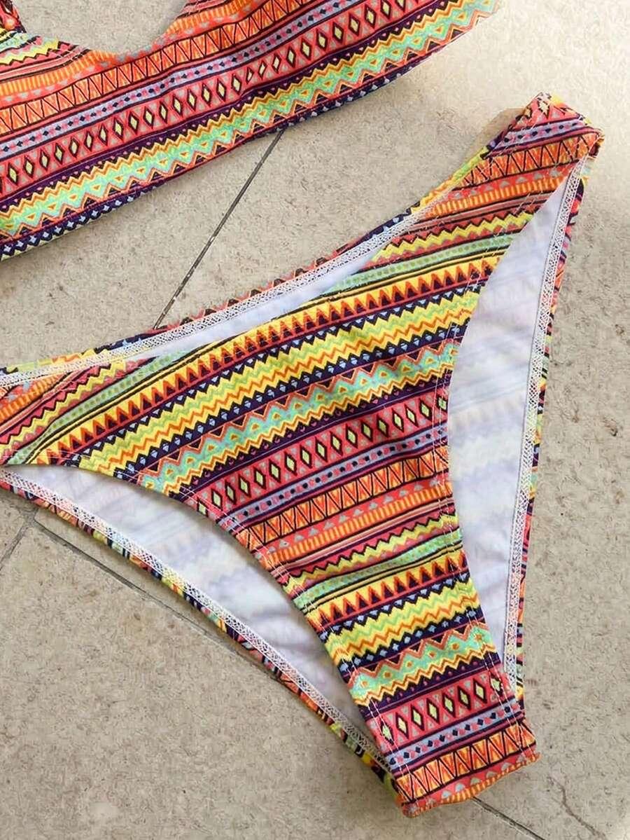SHEIN DWUCZĘŚCIOWY STRÓJ KĄPIELOWY S09__S